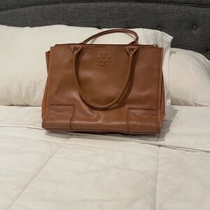 Tory Burch Tan Leather Tote